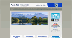 Desktop Screenshot of novelaire.com